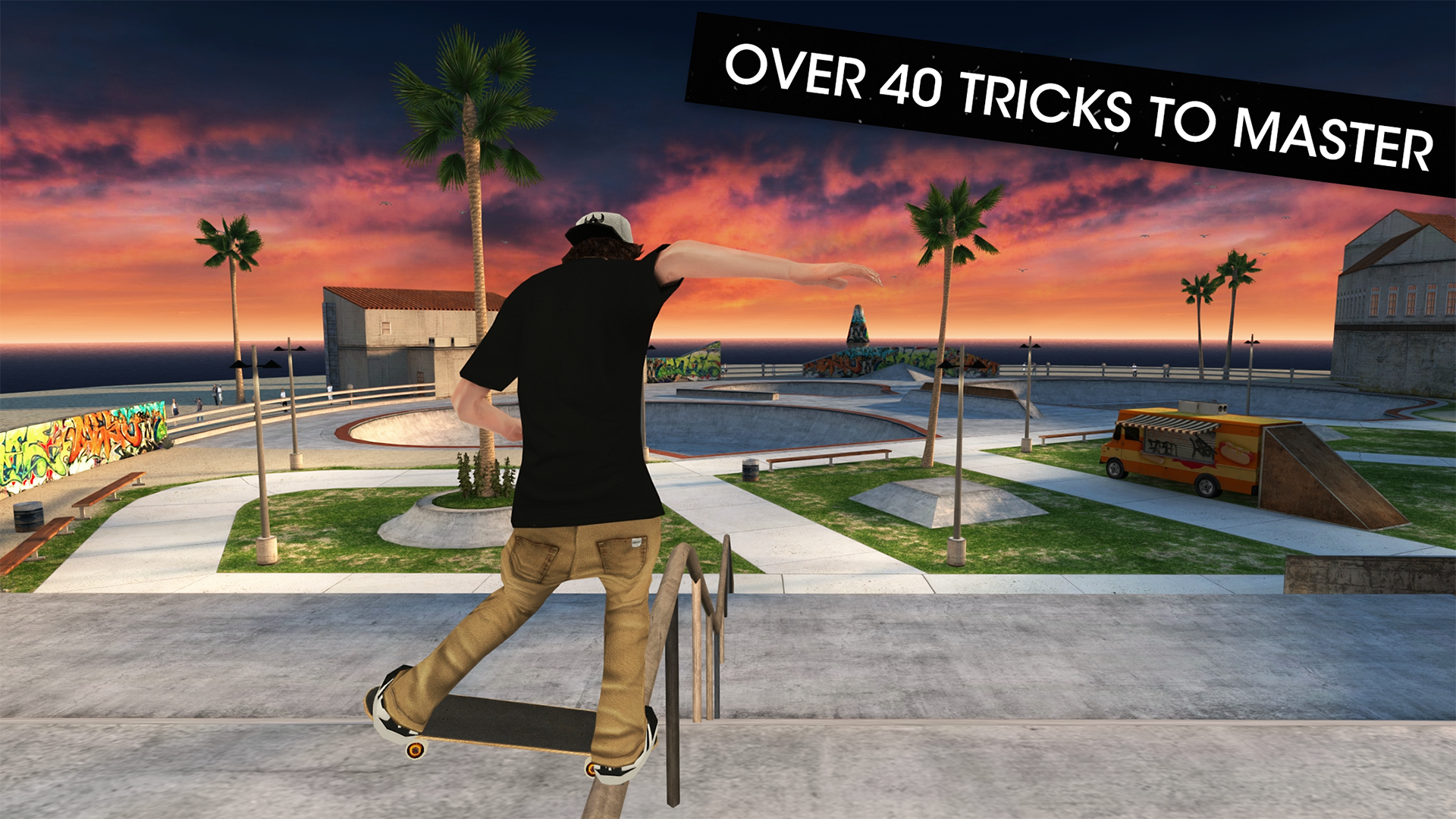 Skateboard Party 3 Game Screenshot
