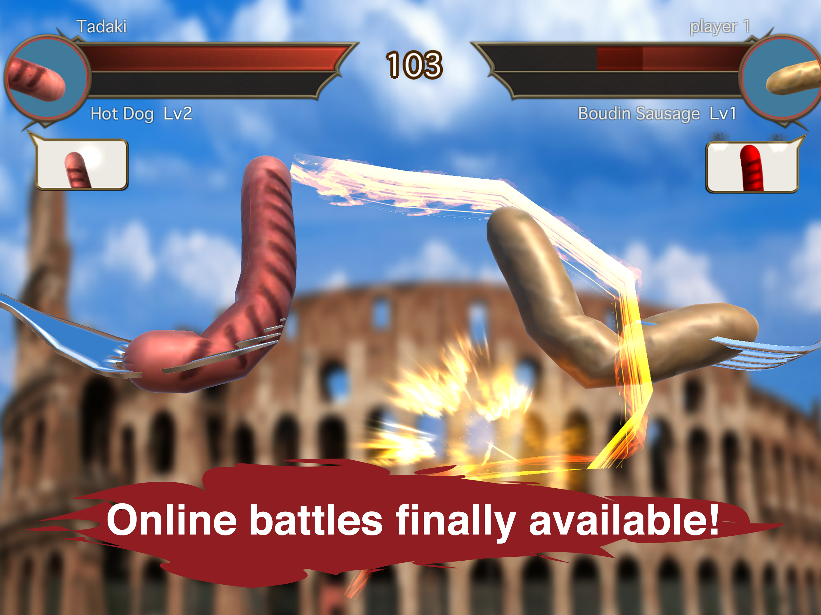 Sausage Legend - Online multip Game Screenshot
