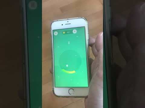 Screenshot of the video of Wrist Pong