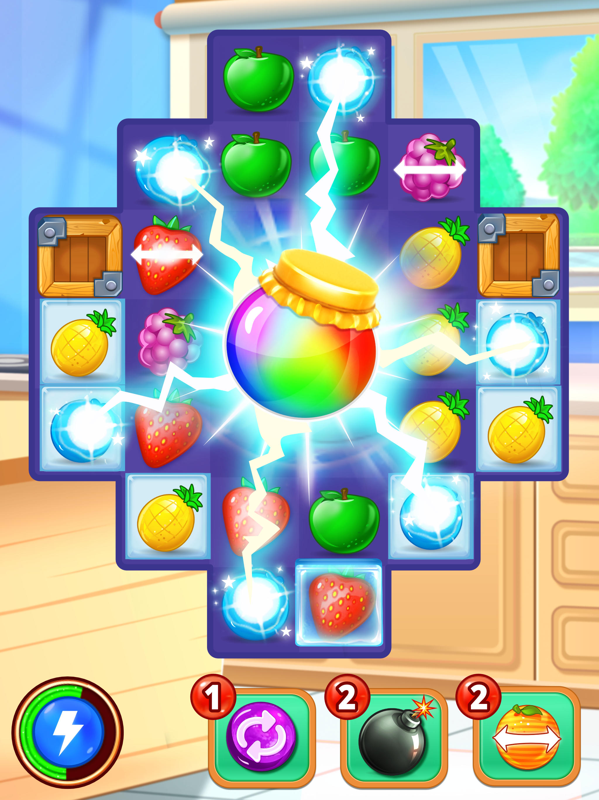 Gummy Paradise: Match 3 Games Game Screenshot