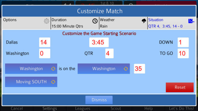Pro Strategy Football 2019 Game Screenshot