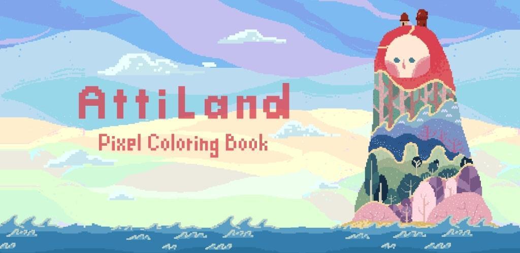 Banner of Pixel Art colorido - Atti Land 1.6.9