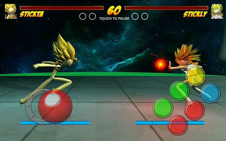 Screenshot 1 of Stick Super Battle War Warrior Dragon Shadow Fight 8.0