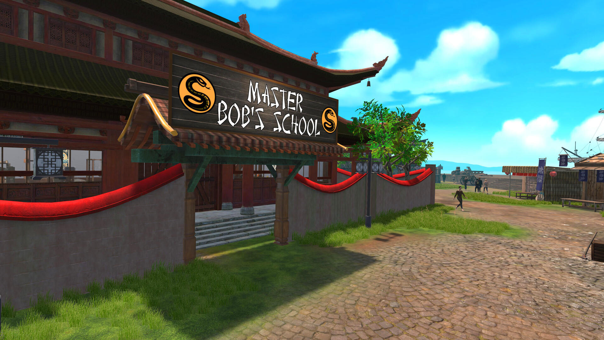 Fight School Simulator 게임 스크린 샷