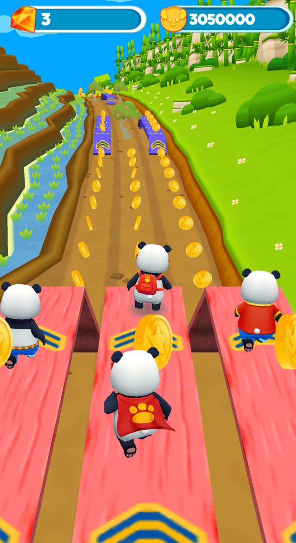 Baby Panda Run ภาพหน้าจอเกม