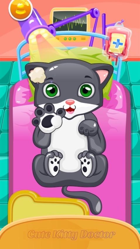 Cute Kitty Doctor 2023 Game Screenshot