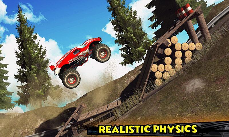 Monster Truck Rider 3D Game Screenshot