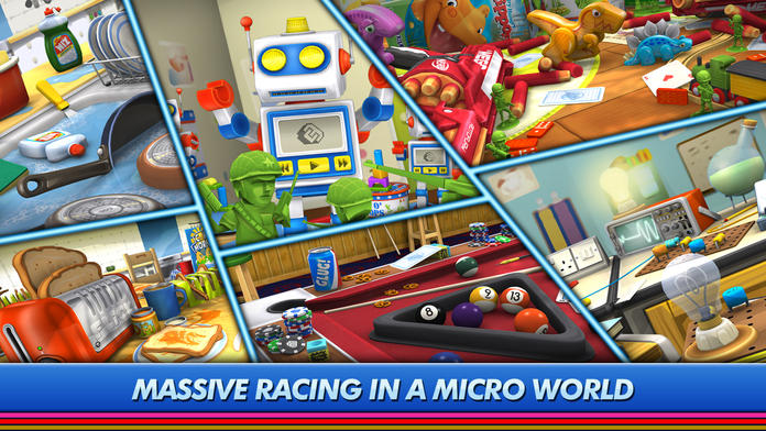 Micro Machines Game Screenshot