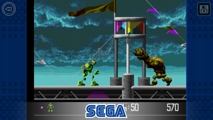 VectorMan Classic 게임 스크린샷