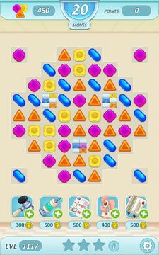 Interns: Match 3 Game Screenshot