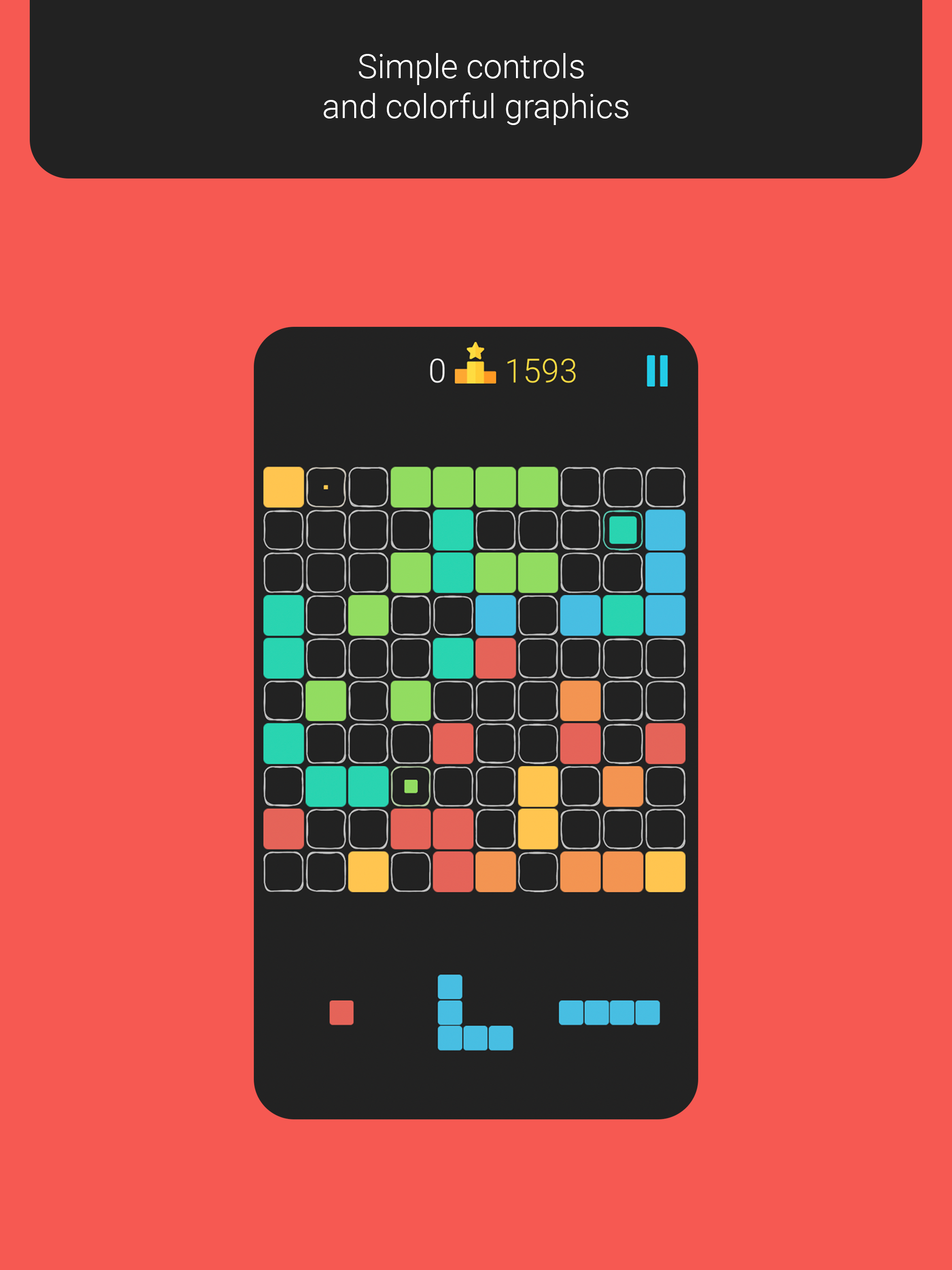 Block Line Up 遊戲截圖