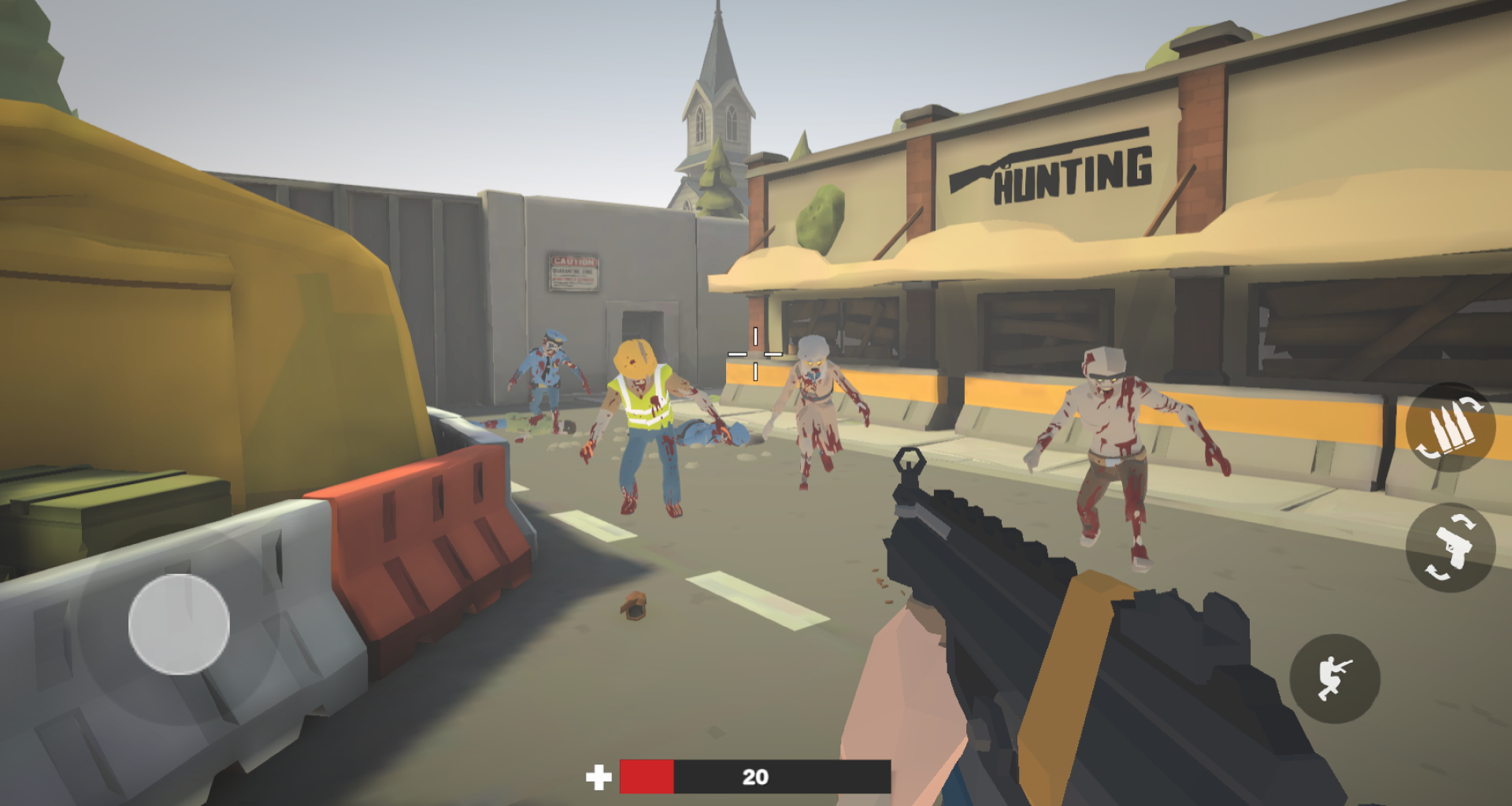 Screenshot of The Last Of Usuals: Zombie RPG