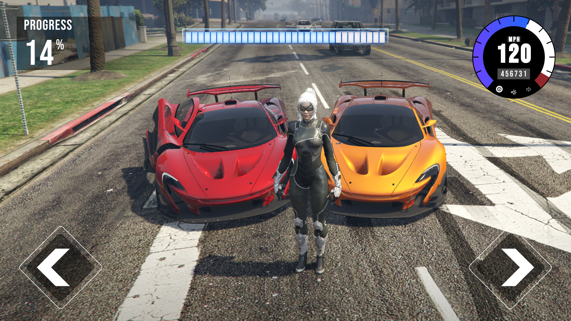 Drive McLaren: Theft Auto Game 遊戲截圖