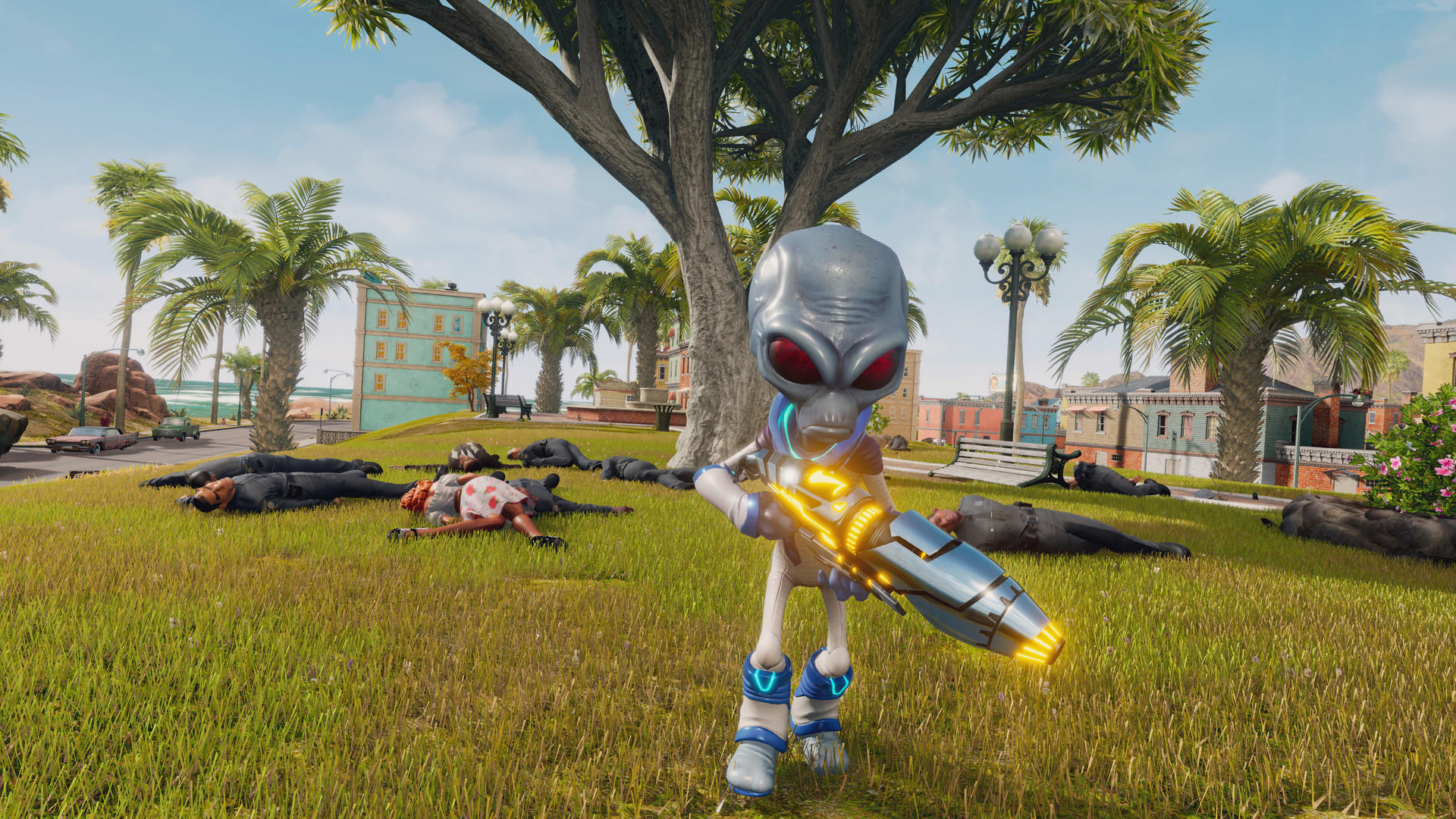 Screenshot of Destroy All Humans!