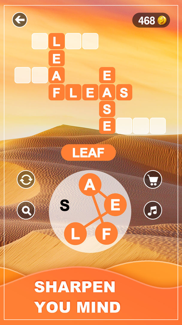 Word Calm - Scape puzzle game ภาพหน้าจอเกม