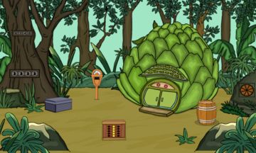 Custard Apple House Escape Game Screenshot