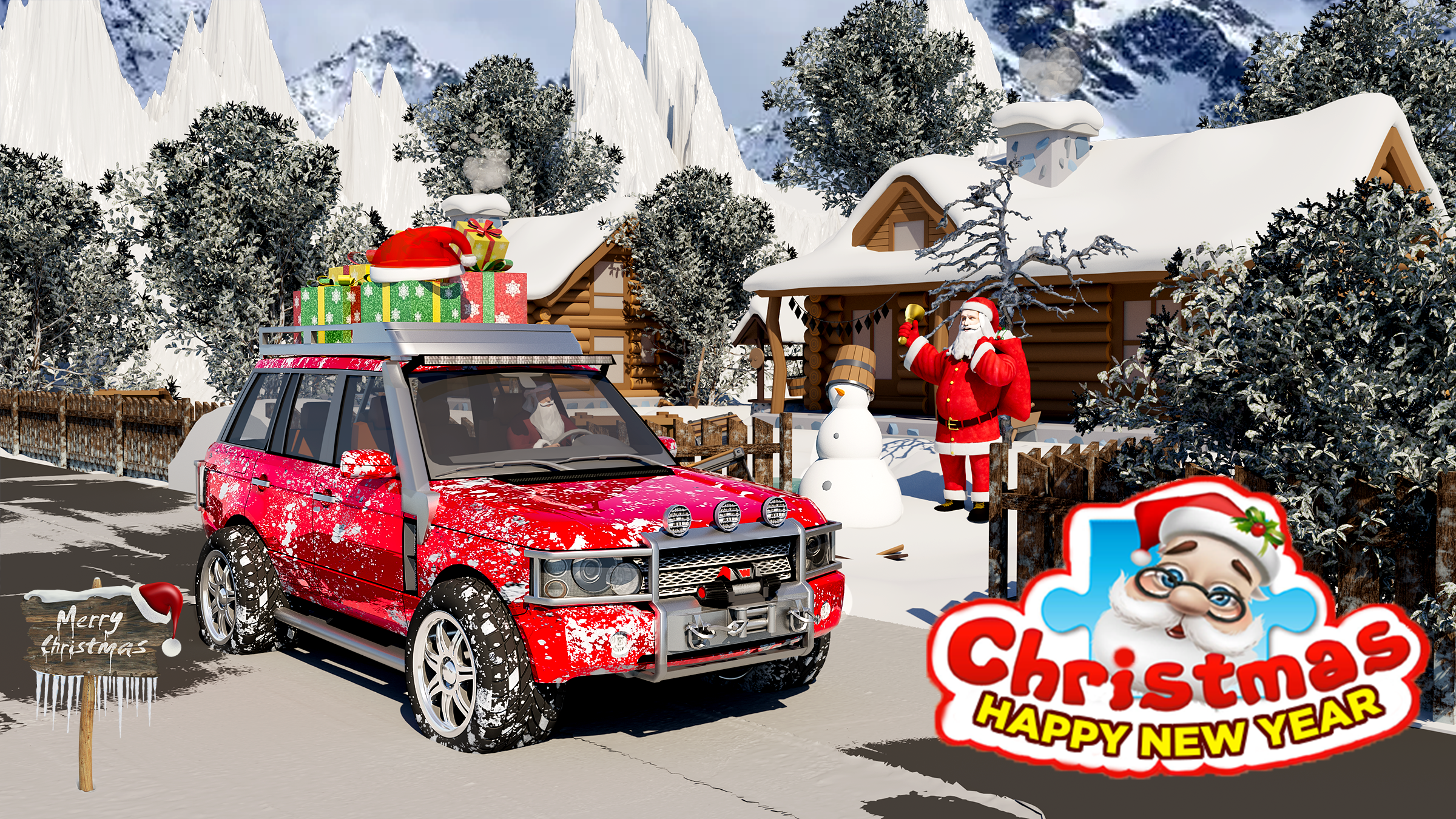 Screenshot of 4x4 Jeep Driving Simulator Gam