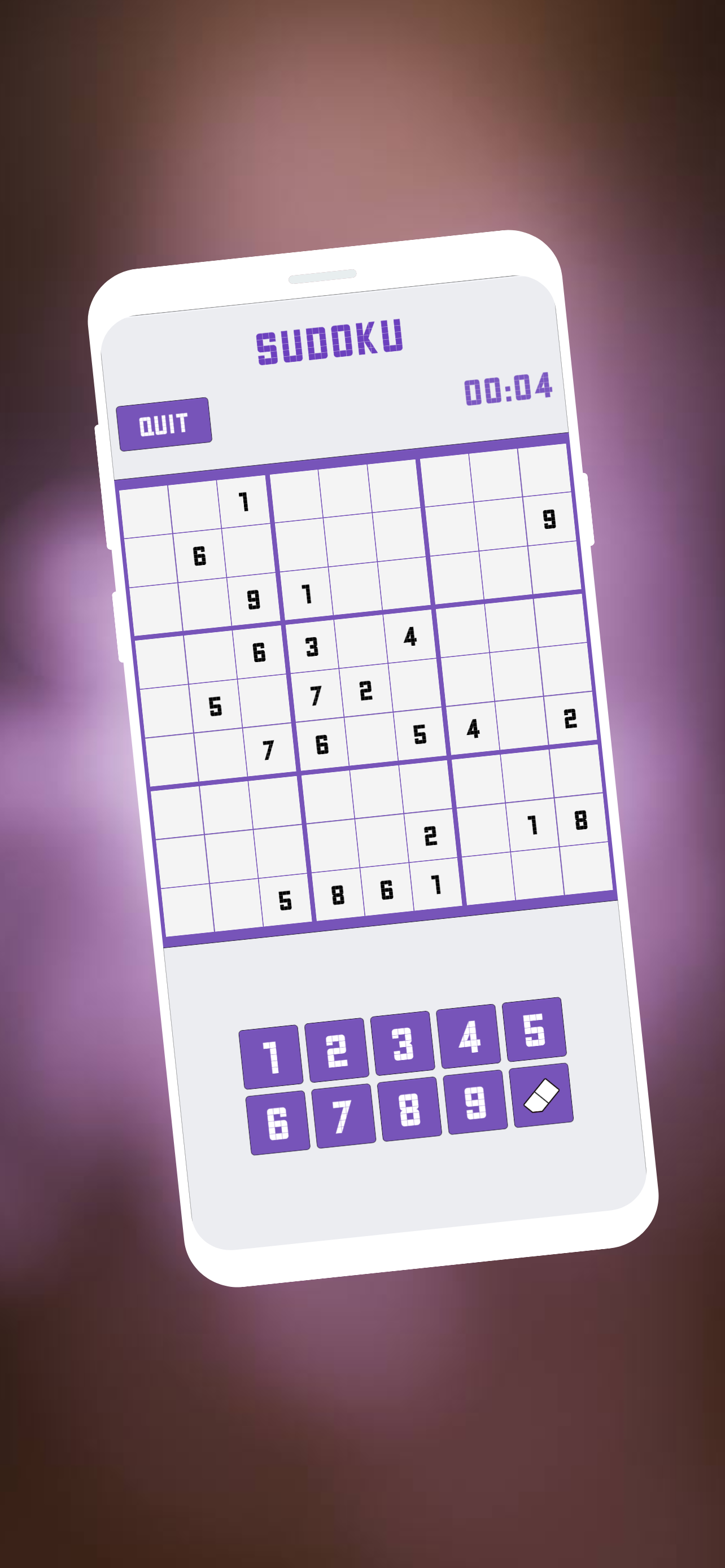 Sudoku ゲームのスクリーンショット
