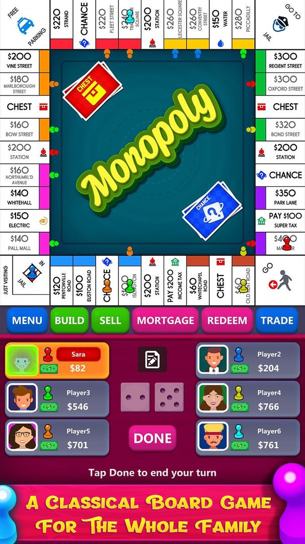 Screenshot of Monopoly