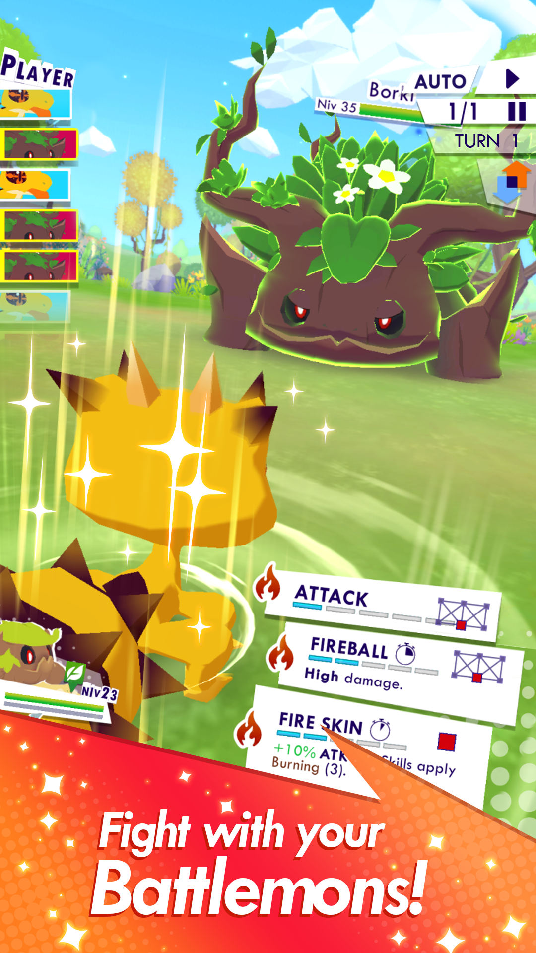 Скриншот игры Battlemons: Monster RPG