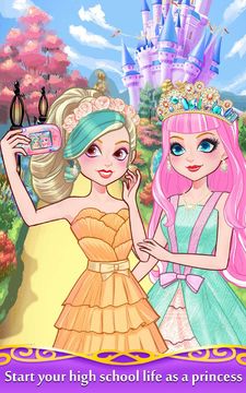Cuplikan Layar Game Princess High School Life