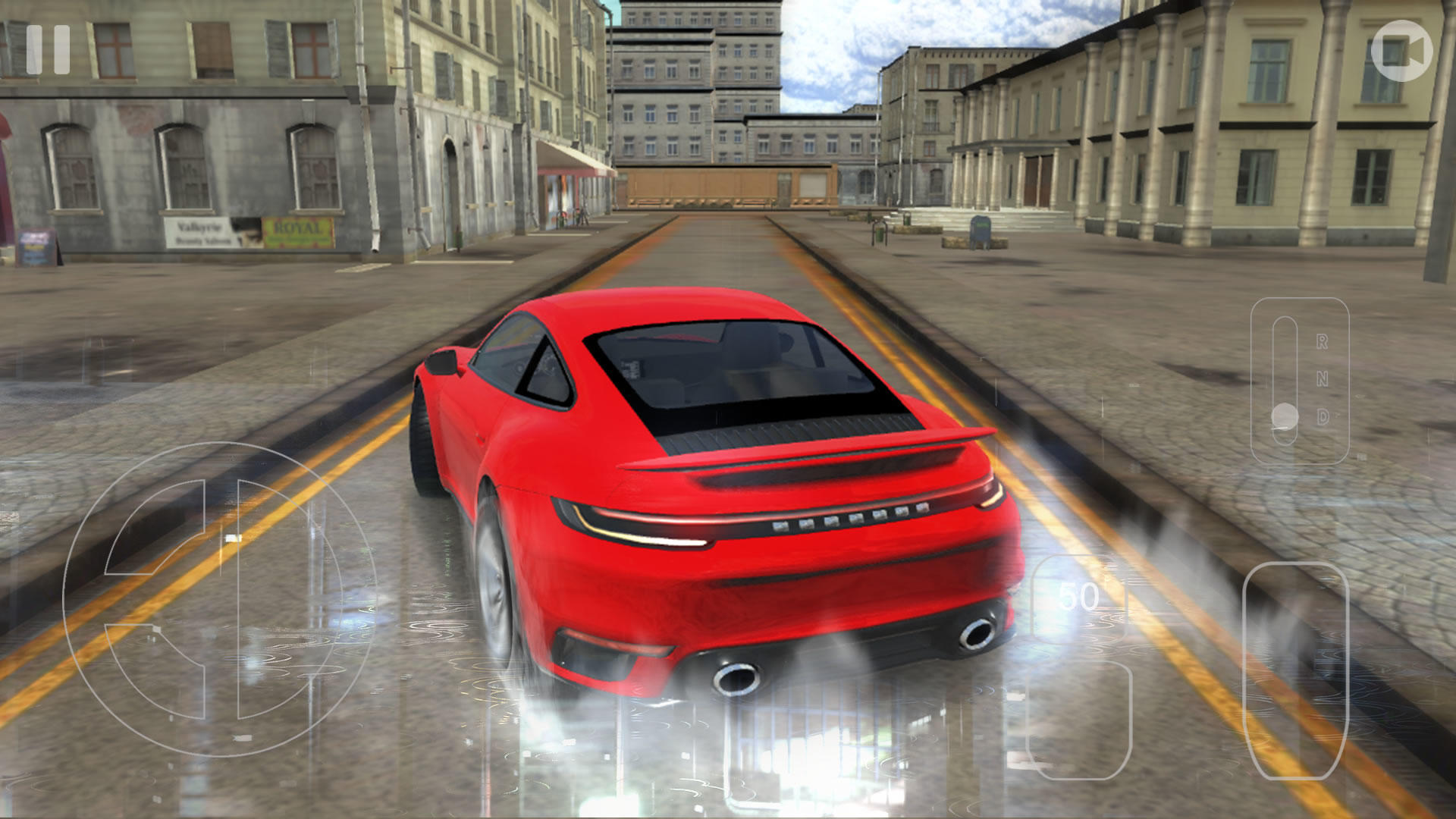 Screenshot of Critical Car Driving