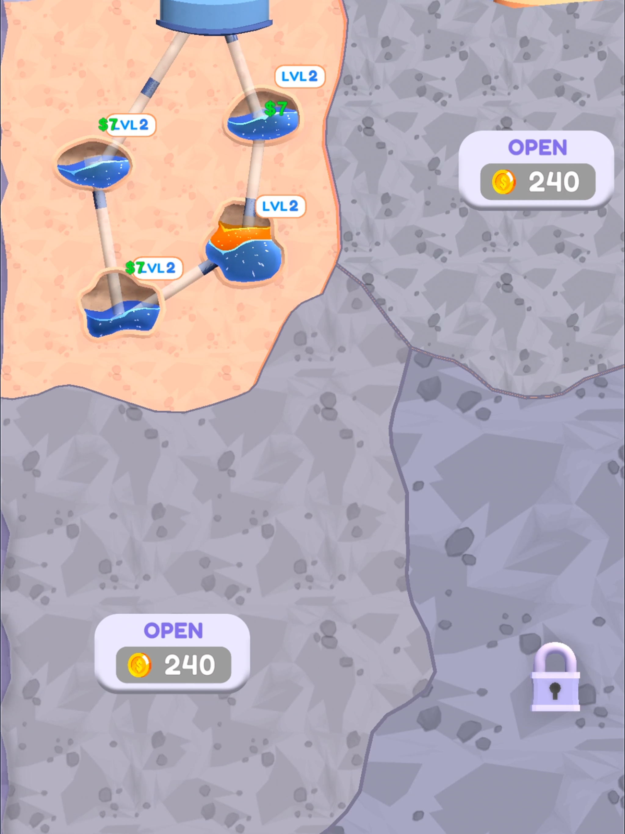 Скриншот игры Oil Wells