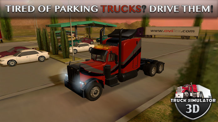 Truck Simulator 3D 게임 스크린 샷