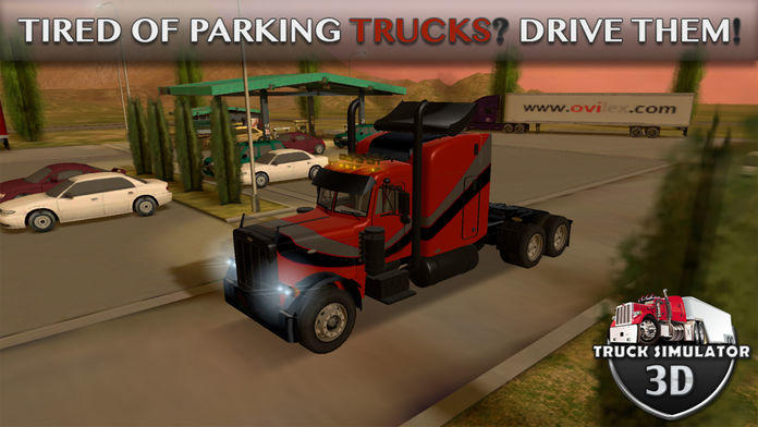 Truck Simulator 3D Game Screenshot