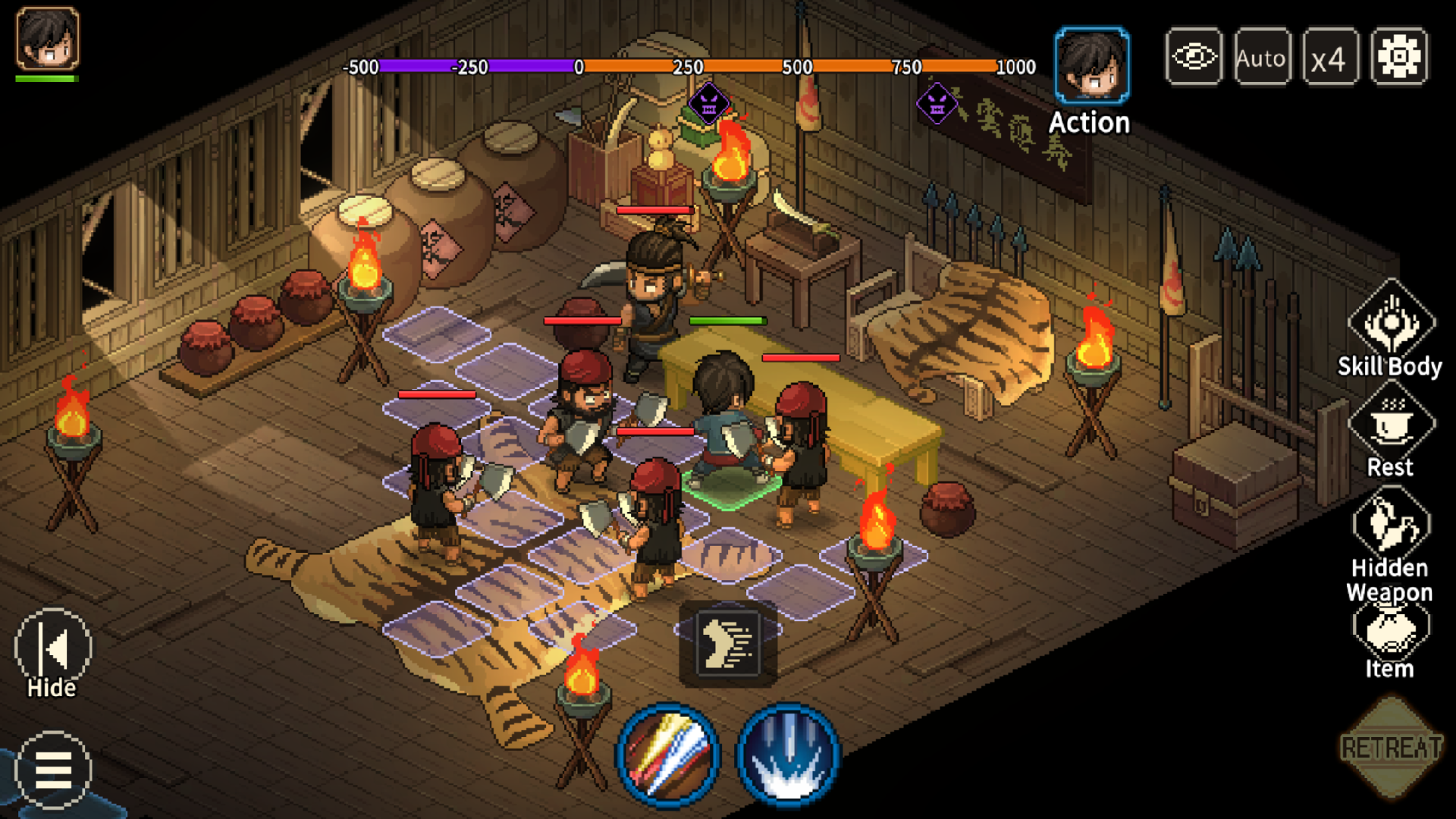 Hero's Adventure Game Screenshot