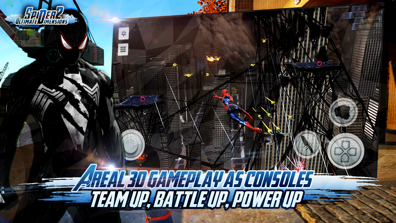 Captura de Tela do Jogo Spider 2: Ultimate Dimensions