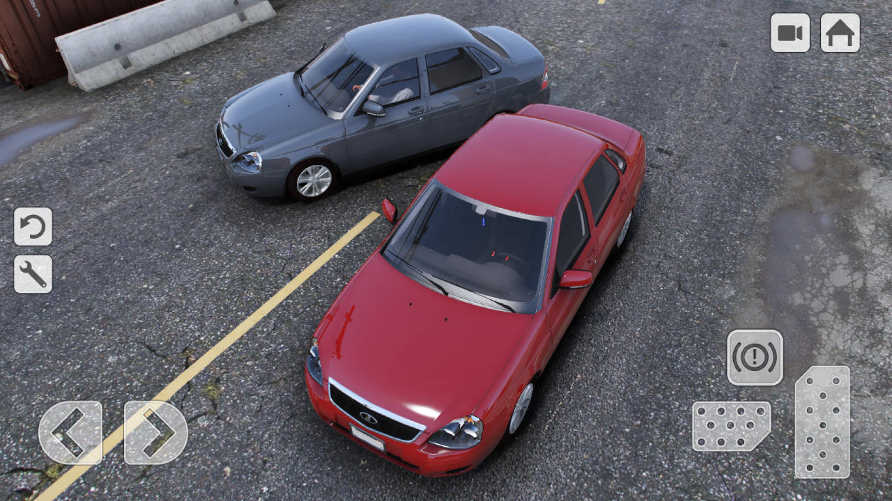 Priora: Lada street racing Game Screenshot