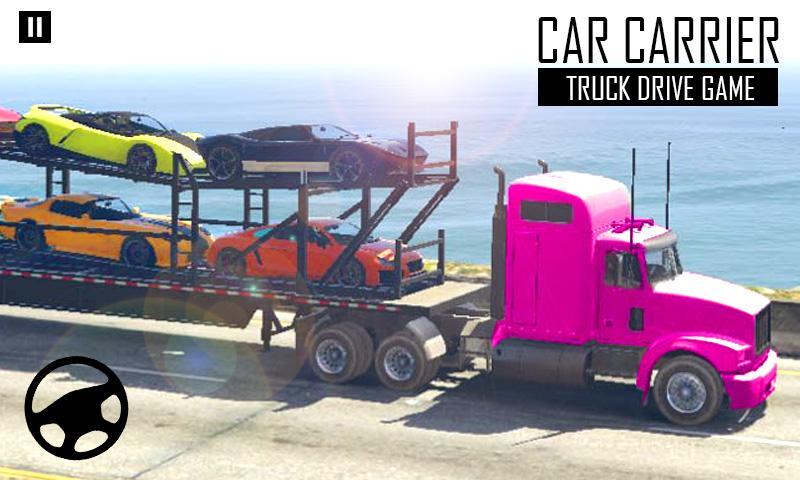 Screenshot of Car Carrier Truck Driver Games