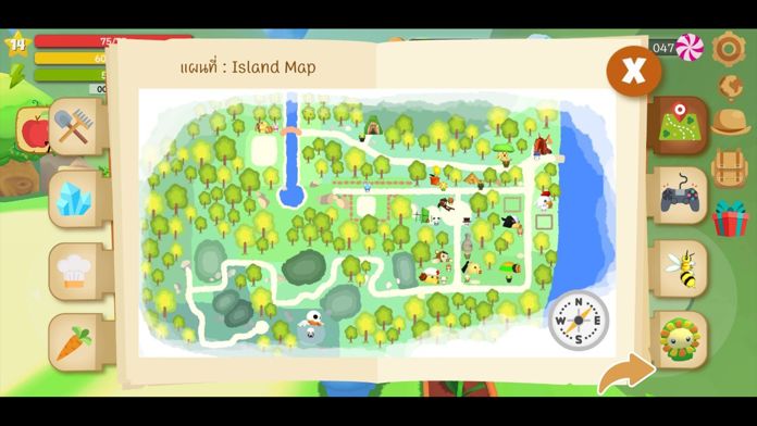 Screenshot of MeFarm The Monsters Island
