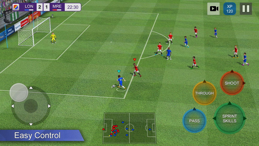 Screenshot of Pro League Soccer