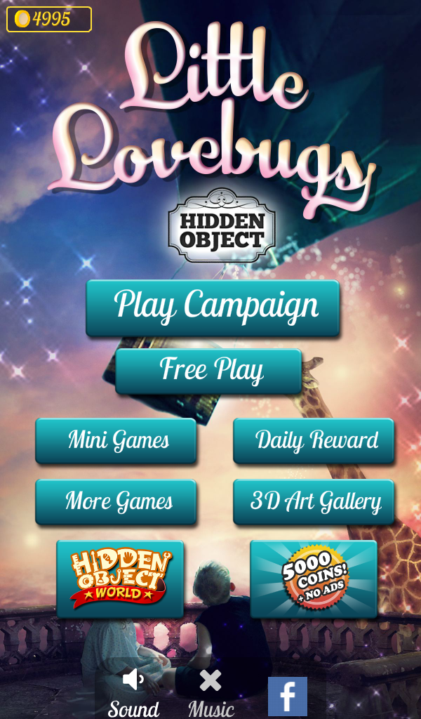 Hidden Object: Little Lovebugs ภาพหน้าจอเกม