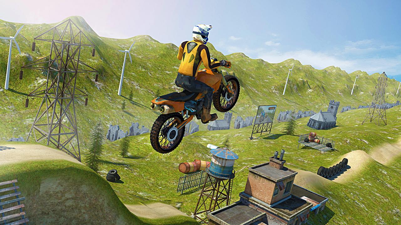 Stunt Bike Hero Game Screenshot