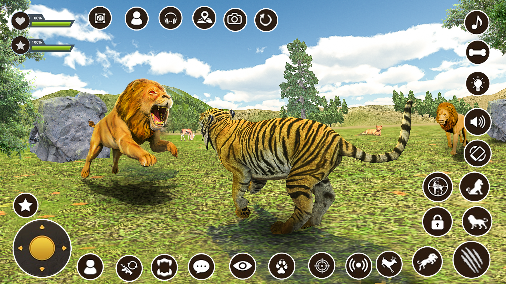Screenshot 2 of King Lion Beast : Animal Game 