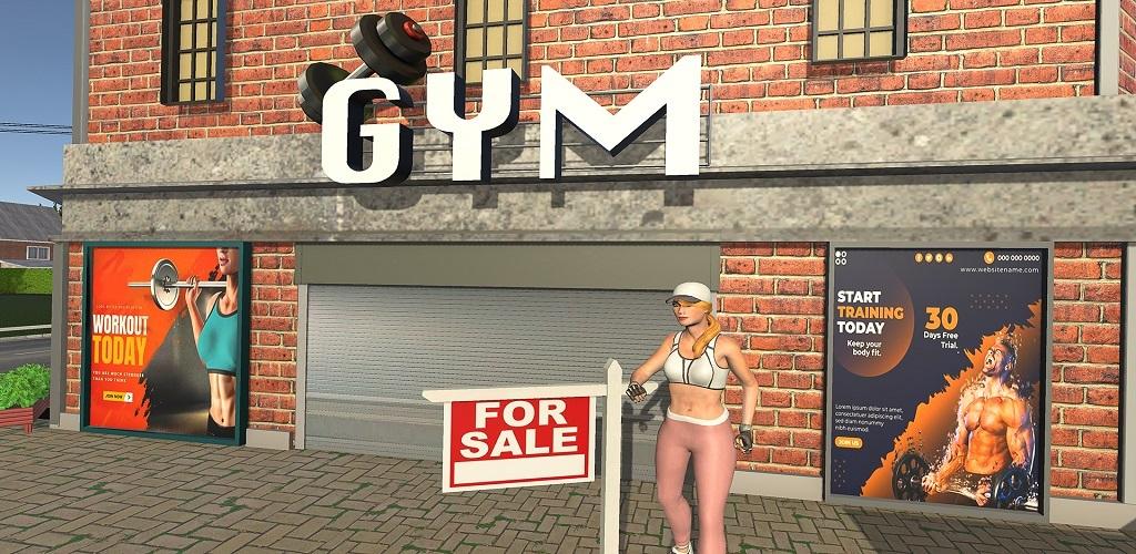 Banner of Simulador de Ginásio Fitness Tycoon 