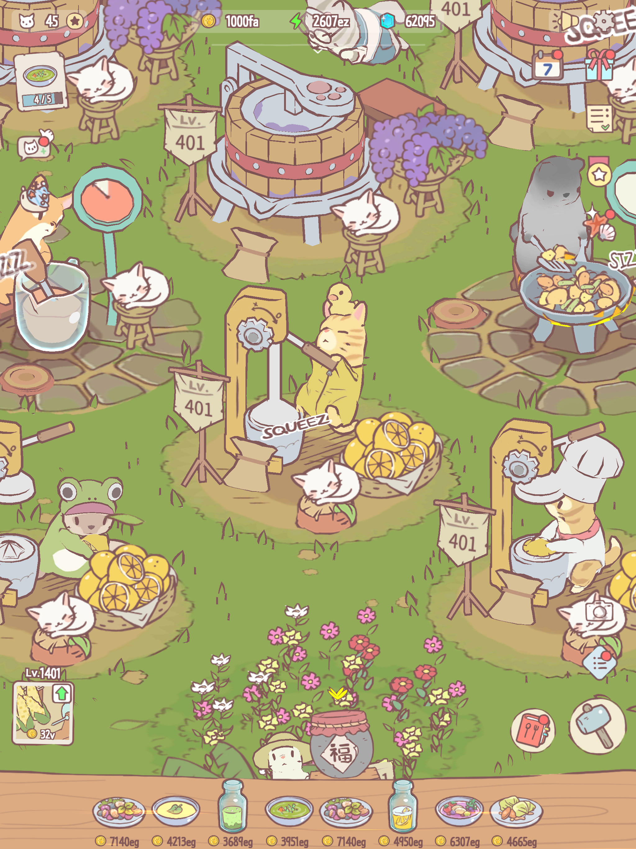 Cats & Soup Netflix Edition Game Screenshot