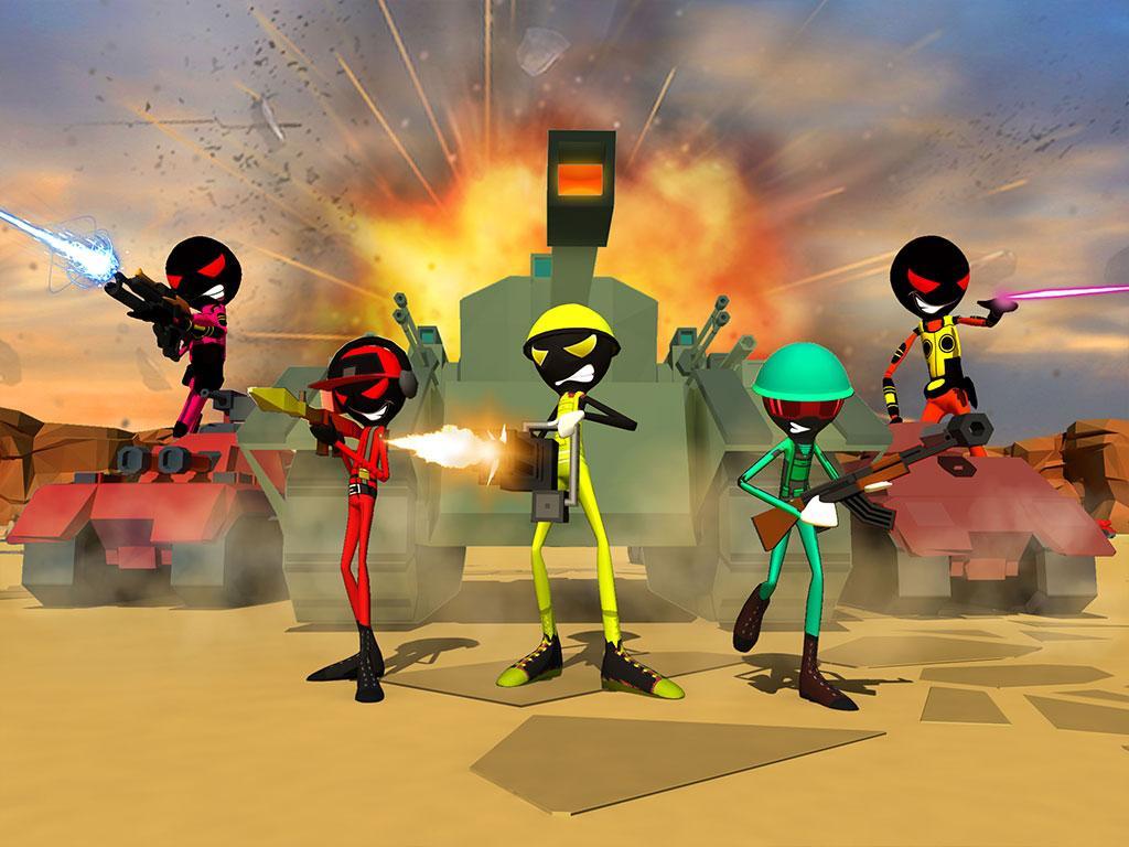 Stickman Battle Simulator 3D 遊戲截圖