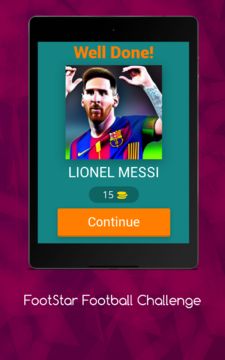 Football Game:Guess the Player Game Screenshot