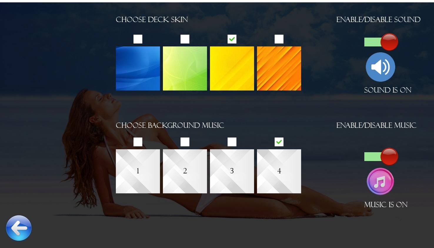 Sexy Bikini Girls Match Game Game Screenshot