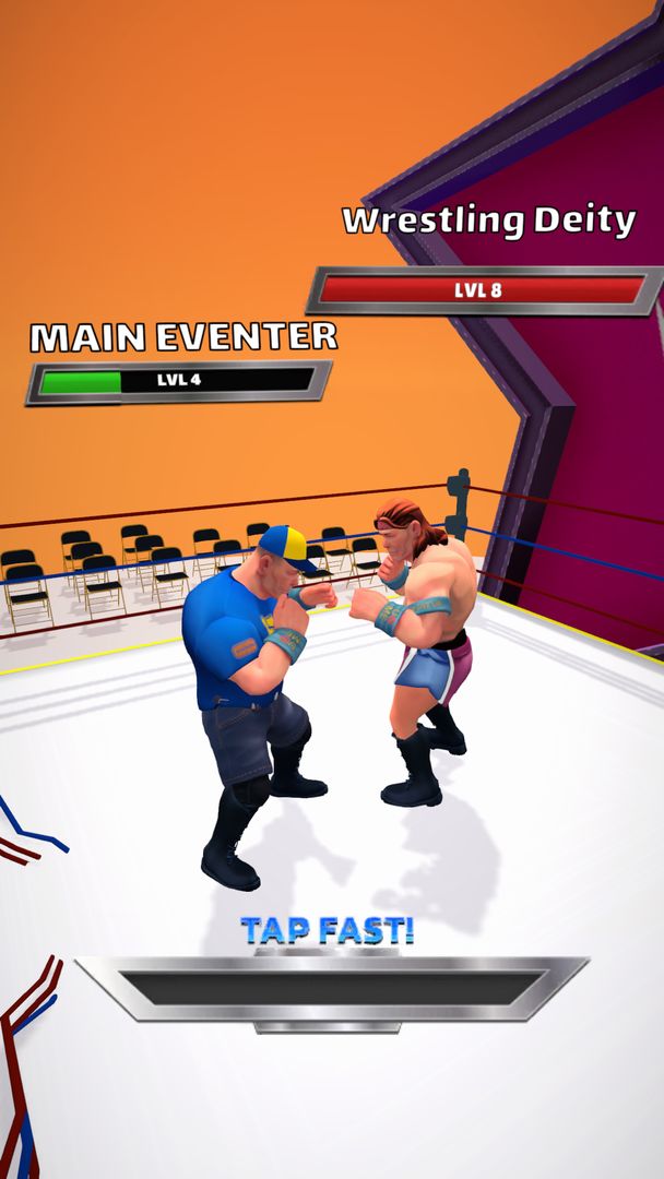 Screenshot of Wrestling Trivia Run