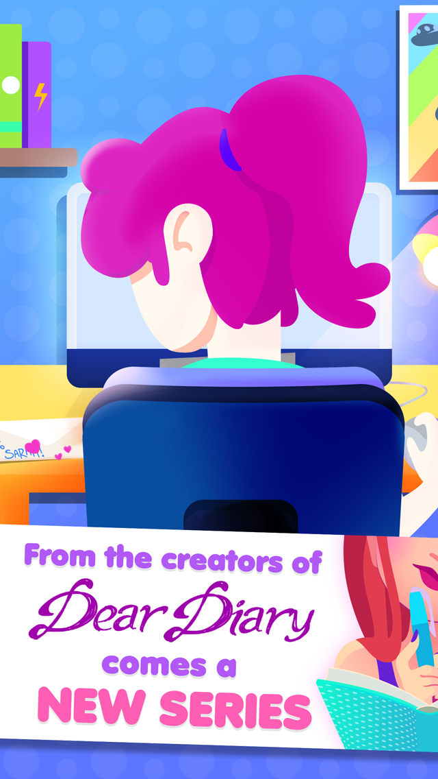 Captura de Tela do Jogo Sarah's Secrets - Interactive Story Drama Game