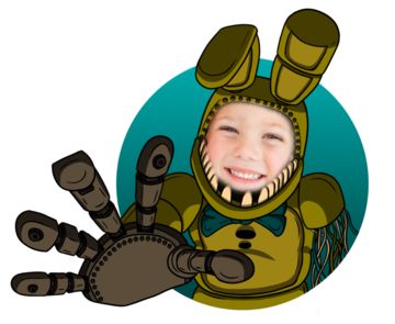 Captura de Tela do Jogo Sticker Photo Editor For FNAF