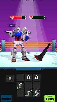Mega Robot Idle Game Screenshot