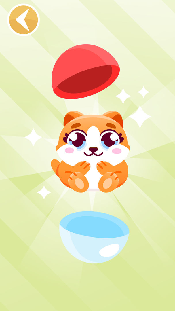 Screenshot of Cute cat games for children from 3 to 6 years