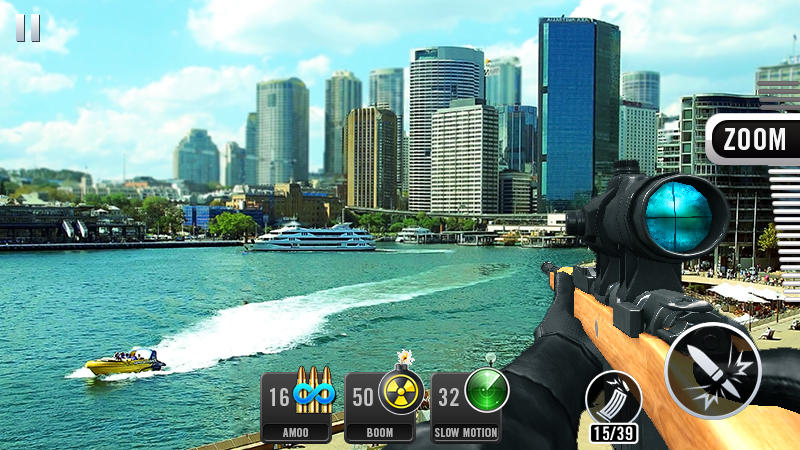 Sniper Shot 3D -Call of Sniper Game Screenshot