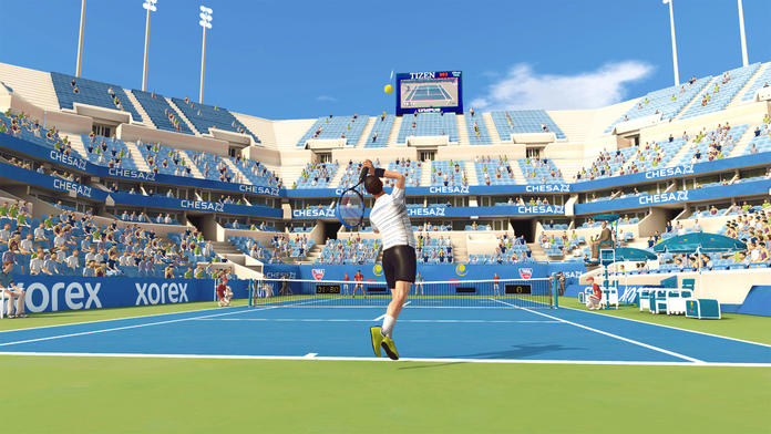 Screenshot 1 of Теннис от первого лица - симулятор настоящего тенниса 